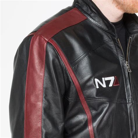 mass effect 3 leather jacket replica|n7 jacket bioware.